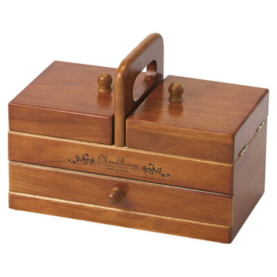 【楽天市場】岸田産業 木製手芸裁縫箱 ソーイングボックス509 202-509 | 価格比較 - 商品価格ナビ